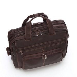 Kenneth Cole Colombian leather briefcase
